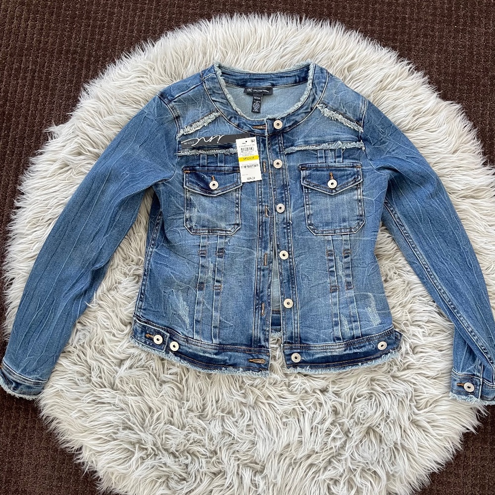 Womens INC Jean Jacket size medium